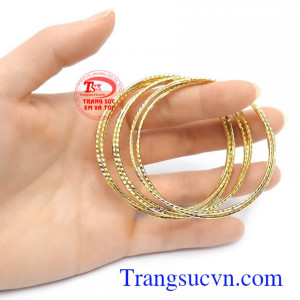 Vòng tuần vàng 10k uy tín, chất lượng, giao hàng toàn quốc