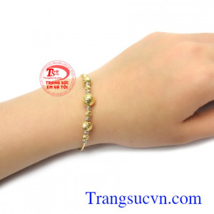 Lắc tay vàng thương hiệu uy tín, chất lượng, chế tác theo yêu cầu