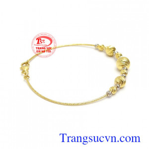 Lắc tay vàng tây nhập khẩu nguyên chiếc thời thượng