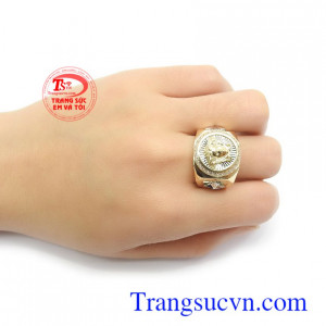 Nhẫn nam chế tác công nghệ cao phù hợp phong cách phái mạnh