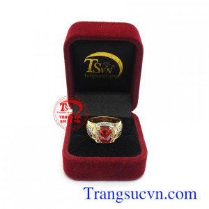 Nhẫn nam vàng tây uy tín, chất lượng, chế tác theo yêu cầu