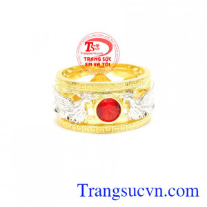 Nhẫn nam phụng điểu giúp chủ nhân toát lên được sự oai phong khí chất đầy nam tính