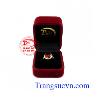 Nhẫn nữ vàng 10k sang trọng quý phái