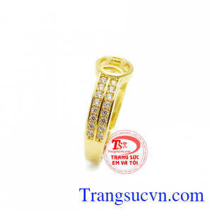 Nhẫn kim tiền mang đến tài lộc, ngân xuyến và thành công cho những người kinh doanh buôn bán