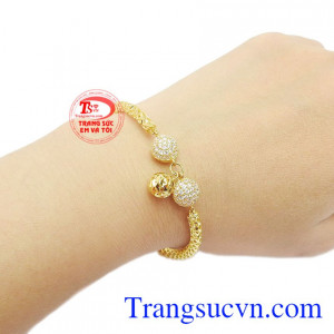 Lắc tay vàng tinh tế