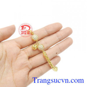 Lắc tay nữ hạt 10k