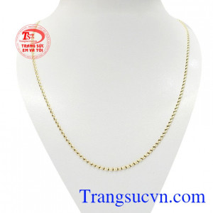 Dây chuyền Italy 10k chất lượng chế tác bền đẹp được nhập khẩu từ Italy