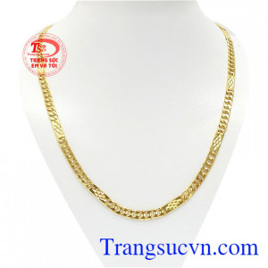Dây chuyền nam 10k chất lượng được chế tác tinh xảo từ vàng 10k