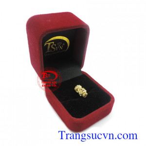 Mặt dây tỳ hưu vàng 10k bền đẹp, chất lượng, giao hàng toàn quốc