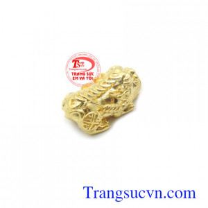 Mặt dây tỳ hưu may mắn 10k