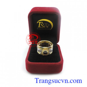 Nhẫn nam vàng 10k uy tín, chất lượng, chế tác theo yêu cầu