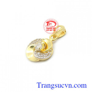 Mặt dây nữ vàng 10k thời thượng