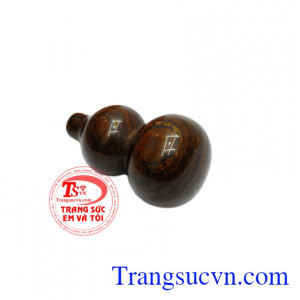 Hồ lô đá mắt hổ được làm từ đá mắt hổ nguyên chất