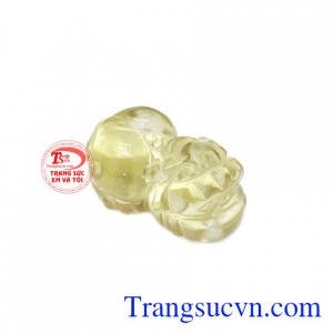Tỳ hưu thạch anh vàng