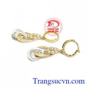 Hoa tai vàng công nương giúp phái đẹp tỏa sáng, lộng lẫy hơn bất cứ ai