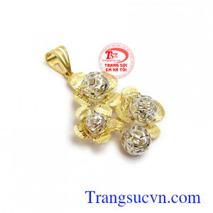 Mặt Dây Vàng Thời Trang tôn lên vẻ đẹp sang trọng, quý phái của các bạn nữ