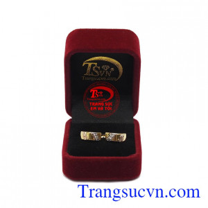 Hoa tai sang trọng vàng 10k đẹp, bảo hành 6 tháng, giao hàng trên toàn quốc.