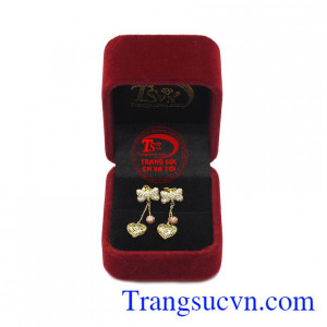 Hoa tai vàng xinh xắn vàng 10k bảo đảm, chất lượng.