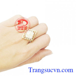Nhẫn nữ đẹp vàng 10k