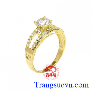 Nhẫn nữ cá tính vàng 10k là sản phẩm mới của Trang sức Em và Tôi rất được khách hàng yêu thích và lựa chọn