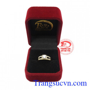 Nhẫn nữ cá tính vàng 10k