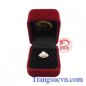Nhẫn nữ vàng 10k đẳng cấp