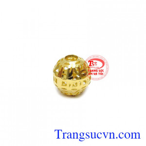 Charm kim tiền vàng thịnh vượng là sản phẩm vàng 10k được chế tác đẹp được nhiều người yêu thích