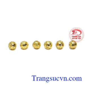 Charm kim tiền vàng thịnh vượng