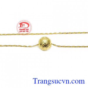 Mặt dây chuyền charm vàng đem đến sự may mắn, thành công trong dịp đầu xuân