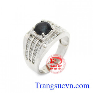 Nhẫn nam hoàng gia được chế tác từ 10k nhập khẩu nguyên chiếc từ Korea