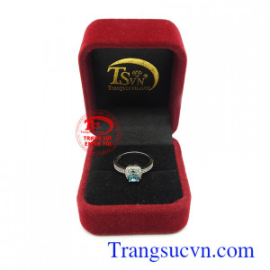 Nhẫn nữ vàng trắng uy tín, chất lượng, giao hàng nhanh trên toàn quốc