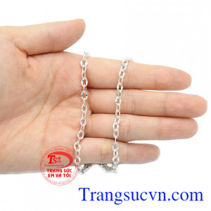 Dây chuyền bạc trẻ em độc đáo chất lượng, bảo hành 6 tháng.