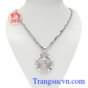 Bộ trang sức vàng trắng đẹp