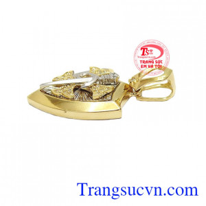 Mặt dây vàng nam phong cách, giao hàng nhanh trên toàn quốc