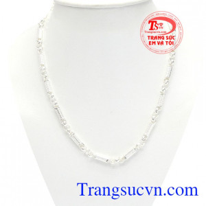 Dây bạc trẻ em an nhiên được chế tác từ bạc 925
