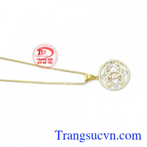 Bộ dây chuyền nữ vàng đẹp