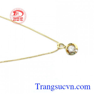 Bộ dây chuyền nữ dịu dàng, giao hàng nhanh trên toàn quốc