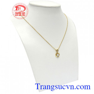 Bộ dây chuyền nữ dịu dàng được thiế kế theo công nghệ mới hiện đại, kiểu dáng thời trang