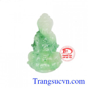 Mặt quan âm cẩm thạch an yên là sản phẩm ngọc cẩm thạch chất lượng cao, chế tác tinh xảo, có giấy kiểm định
