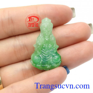 Mặt quan âm cẩm thạch phúc lộc