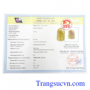 Giấy kiểm định