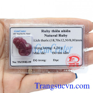 Ruby giúp chúng ta tăng thêm sức mạnh và bổ trợ cho các hoạt động về não phát triển như khả năng tăng trí nhớ