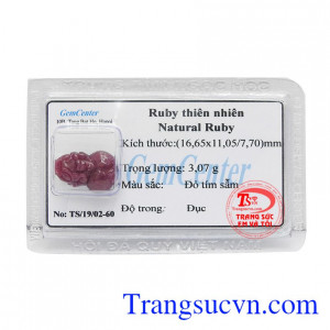 Tỳ hưu Ruby ép vỉ tài lộc là sản phẩm ép vỉ sang trọng, có giấy kiểm định