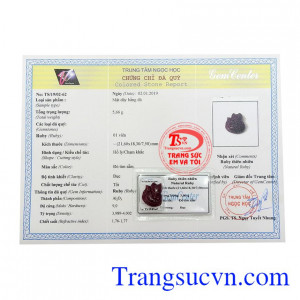 Đá Ruby thích hợp với người mệnh Thổ, Hỏa