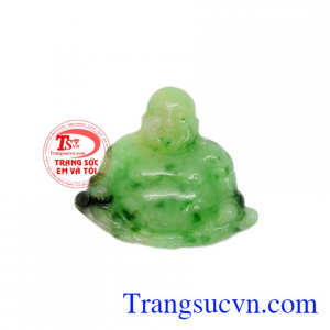 Phật Di Lặc Ngọc Cẩm Thạch Trường Thọ là sản phẩm được chế tác đẹp, có giấy kiểm định đá tự nhiên