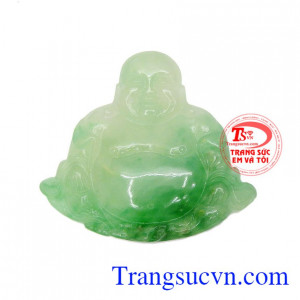 Mặt dây phật di lặc đẹp hoan hỉ là sản phẩm được chế tác từ ngọc cẩm thạch tự nhiên, có giấy kiểm định