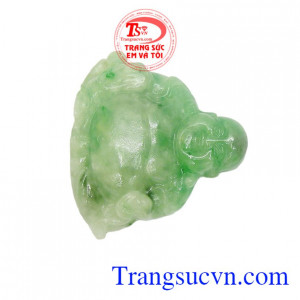 Phật di lặc ngọc cẩm thạch tài lộc là sản phẩm ngọc cẩm thạch thiên nhiên, có giấy kiểm định