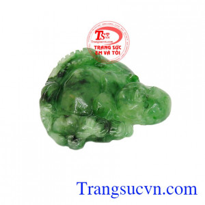 Phật di lặc hiền hòa có thể kết hợp bọc vàng làm mặt dây chuyền