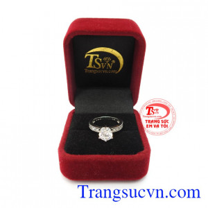 Nhẫn nữ Korea 10k tinh xảo