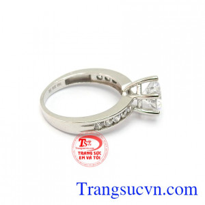 Nhẫn nữ Korea 10k tinh xảo tôn lên sự dịu dàng, quý phái, sang trọng và thời trang, là sản phẩm phù hợp nhiều phong cách thời trang khác nhau